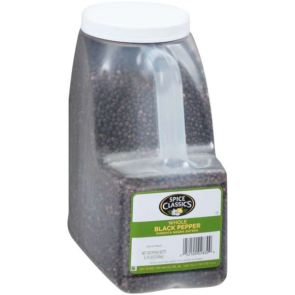 Spice Classics Spice Classics Whole Black Pepper 5.75lbs, PK3 901052905